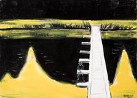 László Fehér: On the Bridge (from the series Memories of Dég)